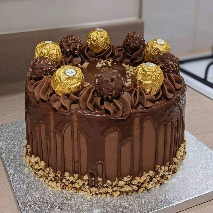 Ferrero Rocher Cake