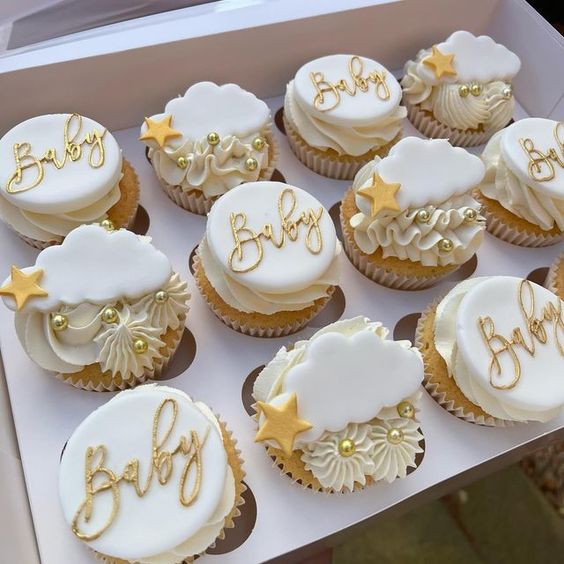 Baby Shower Cupcakes