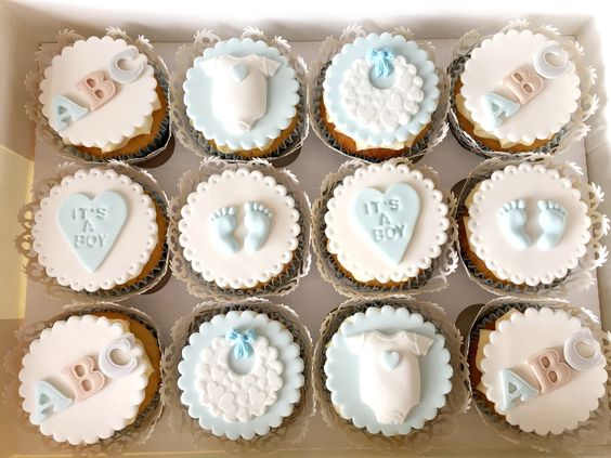 Baby Shower Cupcakes