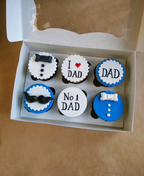 Father's Day Cupcake